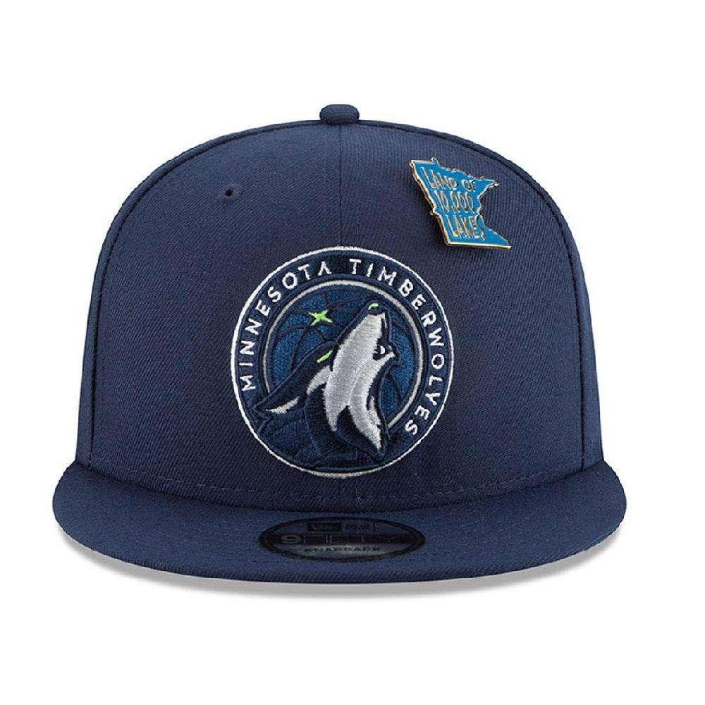 Minnesota Timberwolves New Era NBA 2018 NBA Draft 9FIFTY Snapback Hat - Navy