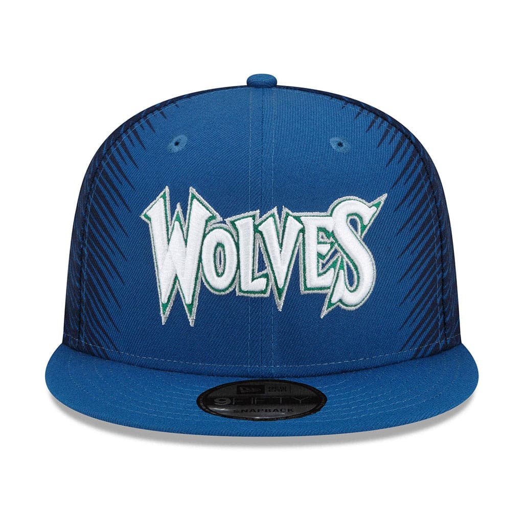 New Era Caps Minnesota Timberwolves New Era NBA 21-22 City Edition 9FIFTY Snapback Hat - Blue