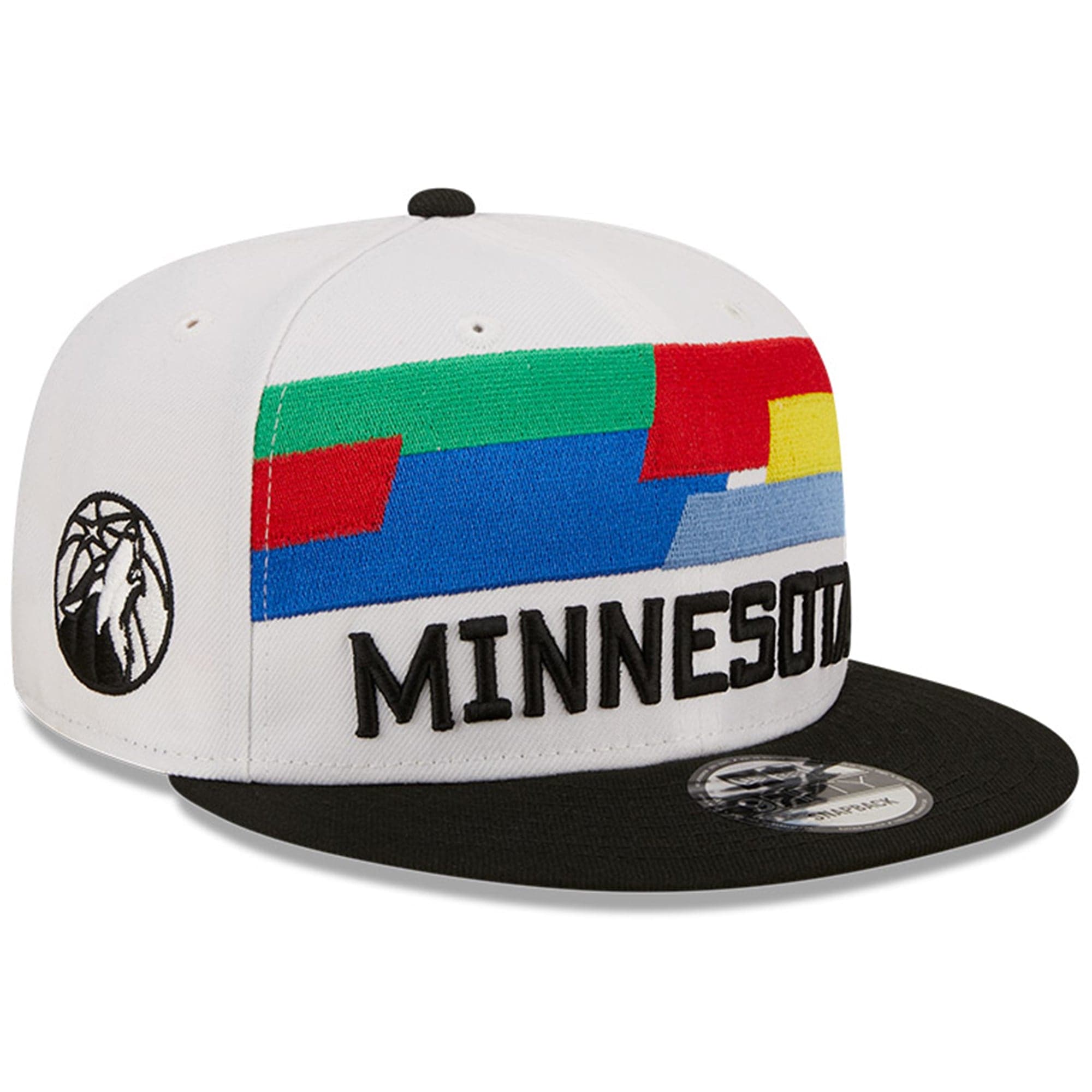 New Era Caps Minnesota Timberwolves New Era NBA 22-23 City Edition 9FIFTY Snapback Hat - White