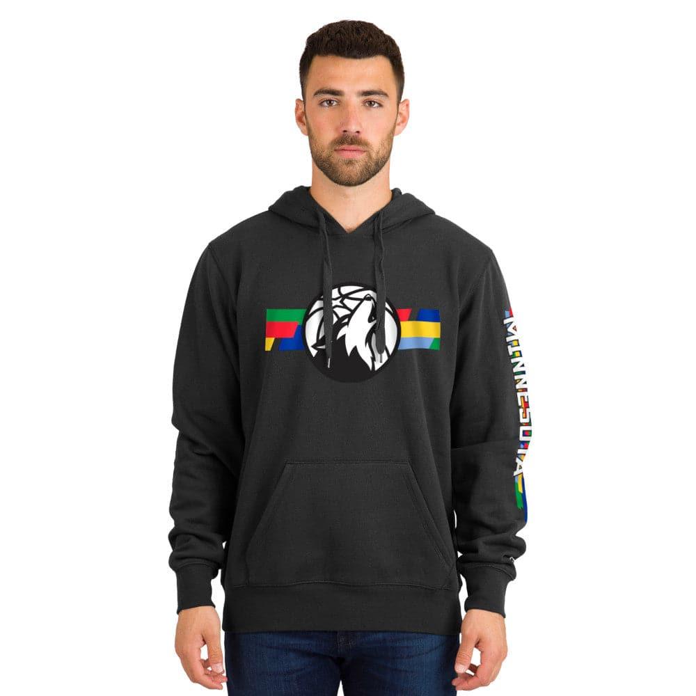 New Era Jumpers Minnesota Timberwolves New Era NBA 22-23 City Edition Hoodie Jumper - Black