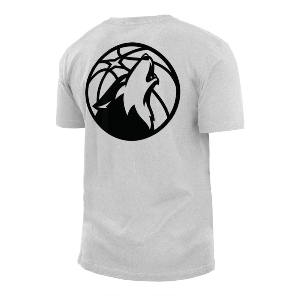 New Era T-Shirts Minnesota Timberwolves New Era NBA 22-23 City Edition T-Shirt - White