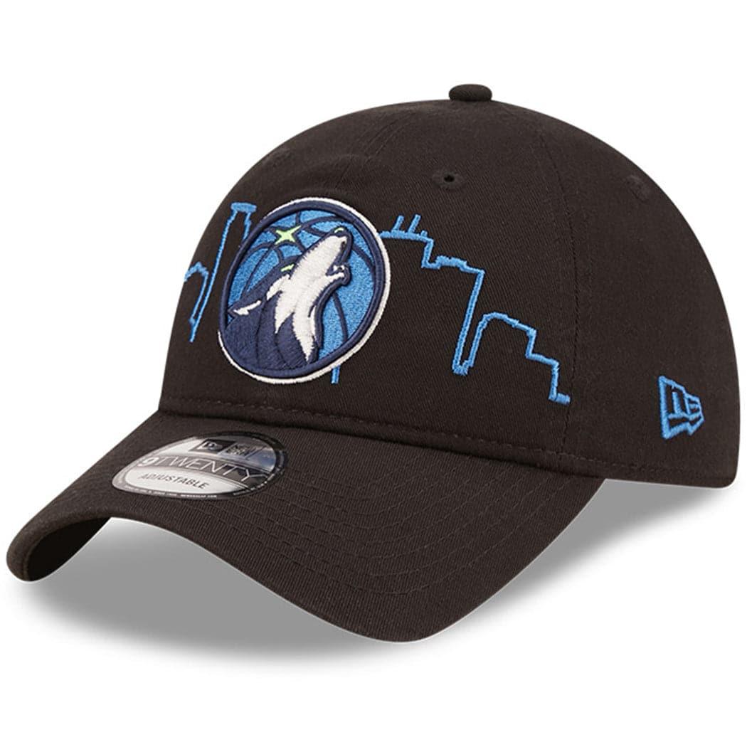 New Era Caps Minnesota Timberwolves New Era NBA 22-23 Tip Off 9TWENTY Strapback Hat - Black