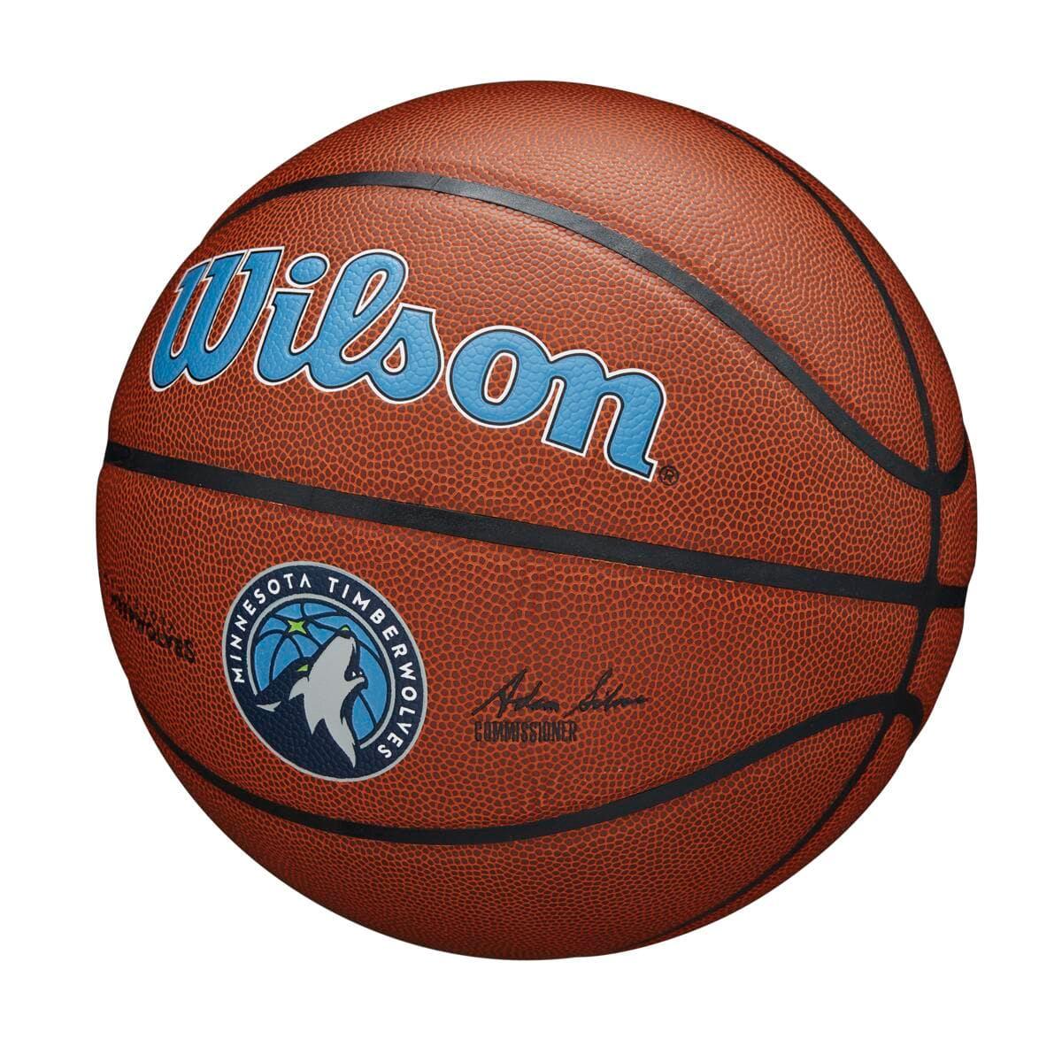 Wilson Sporting Goods Balls Minnesota Timberwolves Wilson NBA Team Full Size Basketball Ball