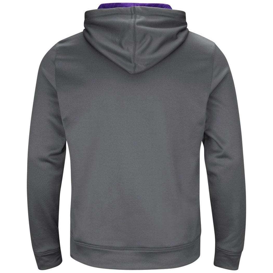 Majestic Athletic Jumpers Minnesota Vikings Majestic NFL Armor Performance Hoodie Jumper - Grey