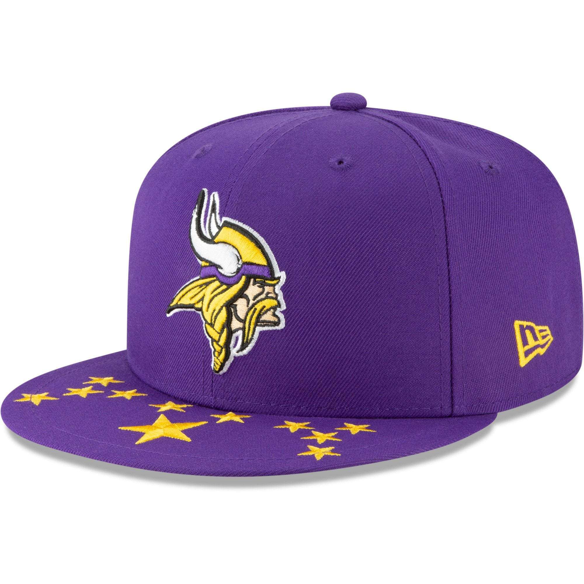 New Era Caps Minnesota Vikings New Era 2019 NFL Draft 9FIFTY Snapback Hat – Purple
