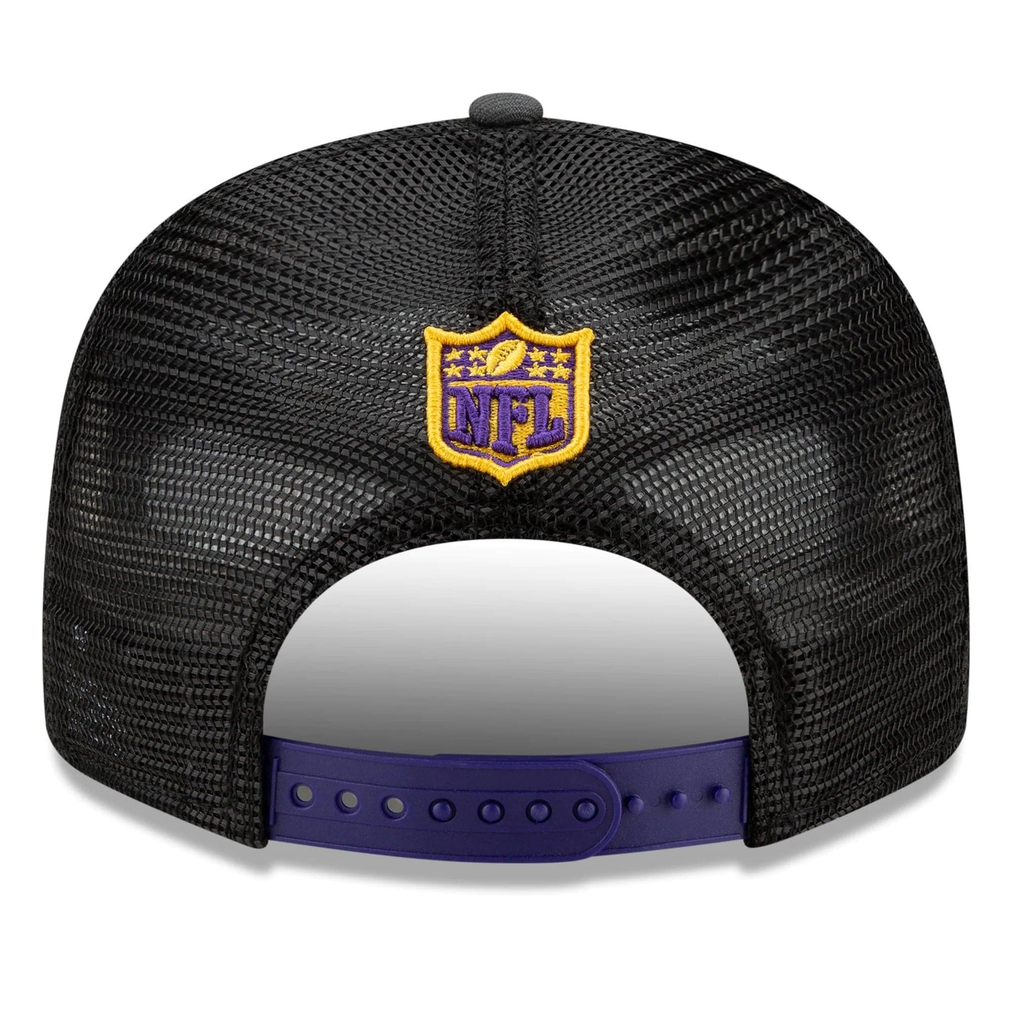 New Era Caps Minnesota Vikings New Era 2021 NFL Draft 9FIFTY Snapback Hat - Graphite