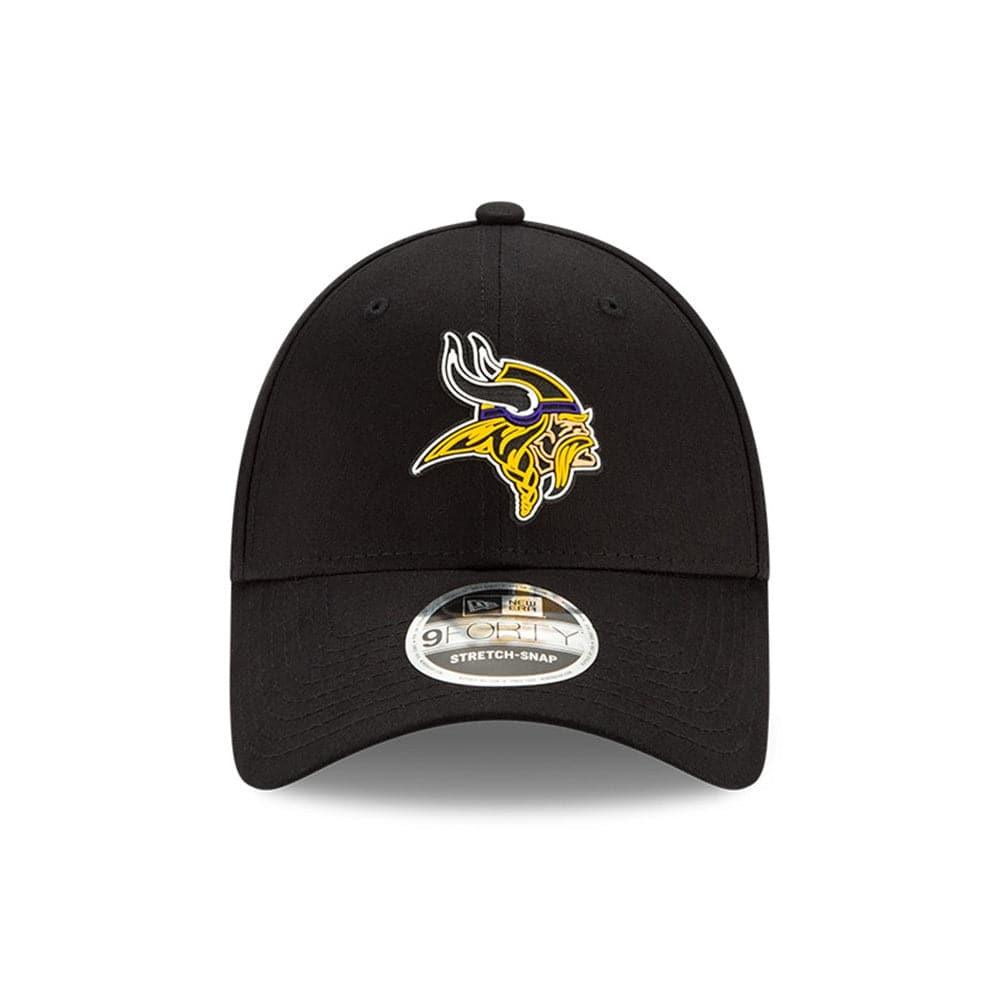 New Era Caps Minnesota Vikings New Era NFL 2020 Draft 9FORTY Stretch Snapback Curve Hat - Black