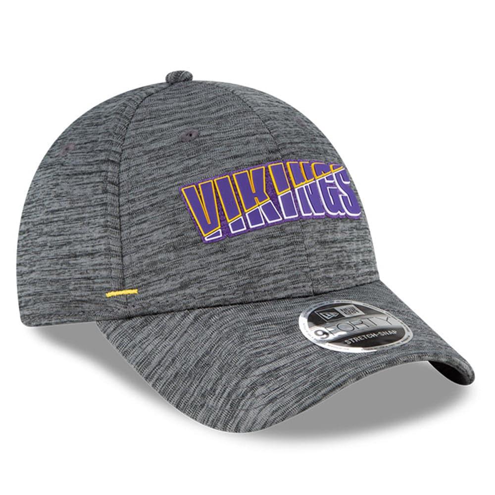 New Era Caps Minnesota Vikings New Era NFL 2020 Summer Sideline 9FORTY Snapback Curve Hat - Heather