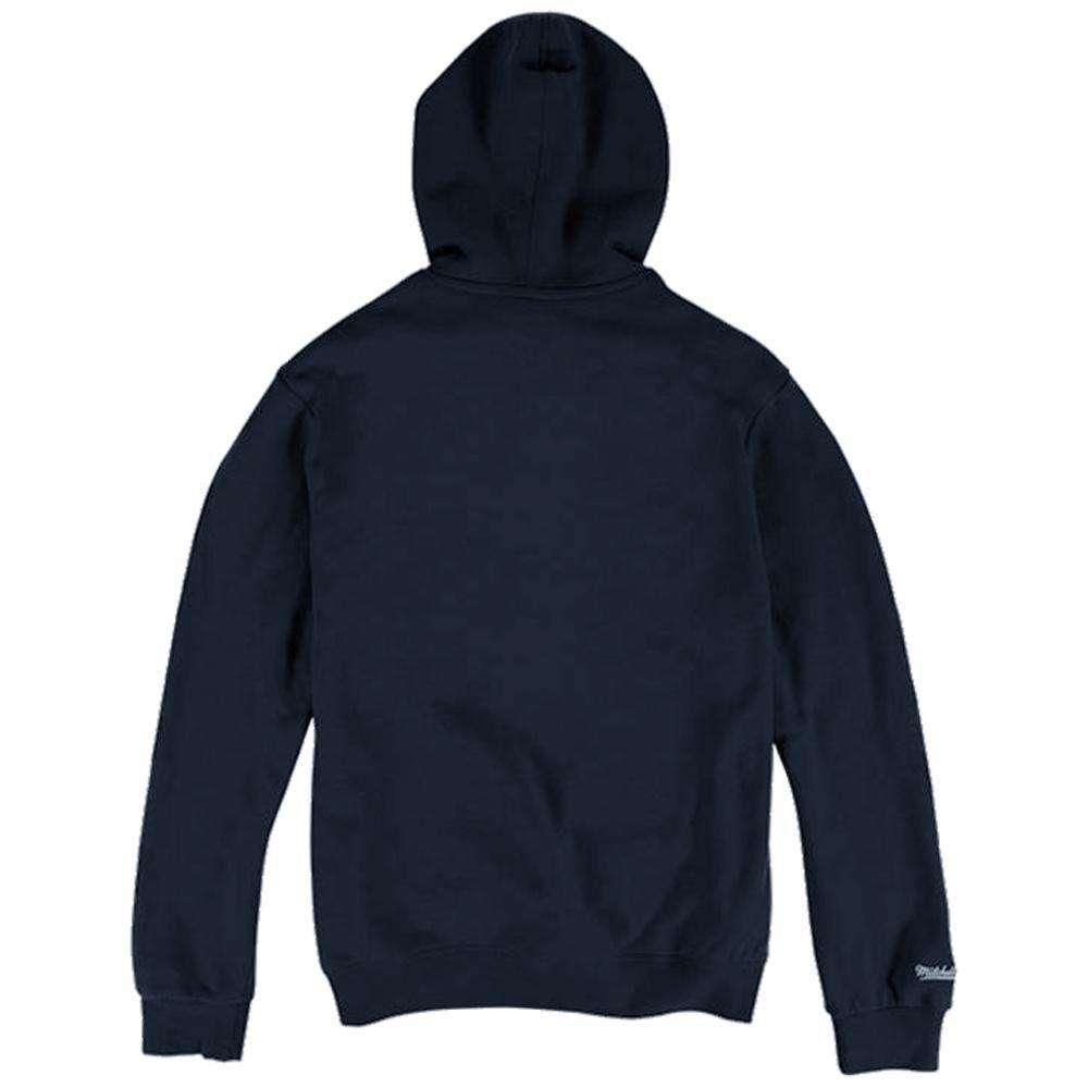 Cleveland Cavaliers Mitchell & Ness NBA Distressed Logo Hoodie Jumper - Navy