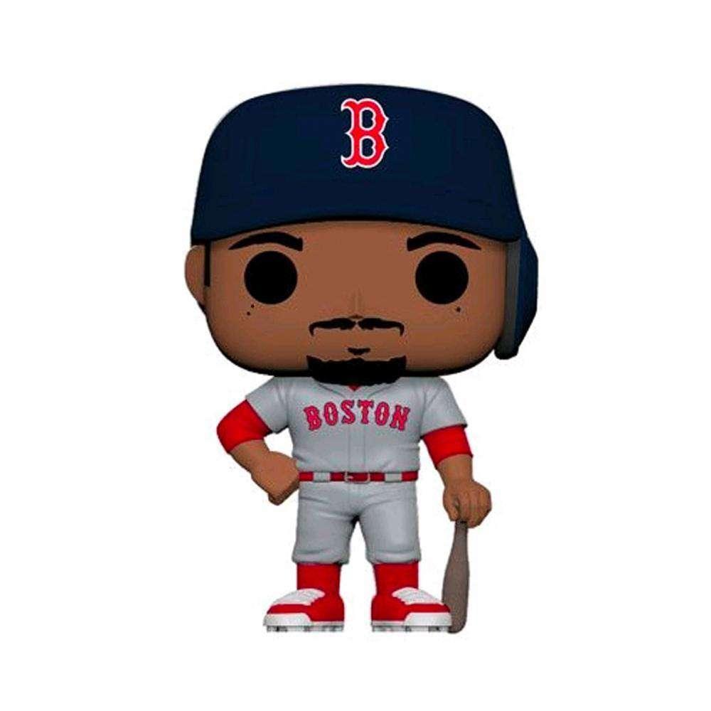 Funko Figures Mookie Betts Boston Red Sox MLB Funko Pop Figure - Grey