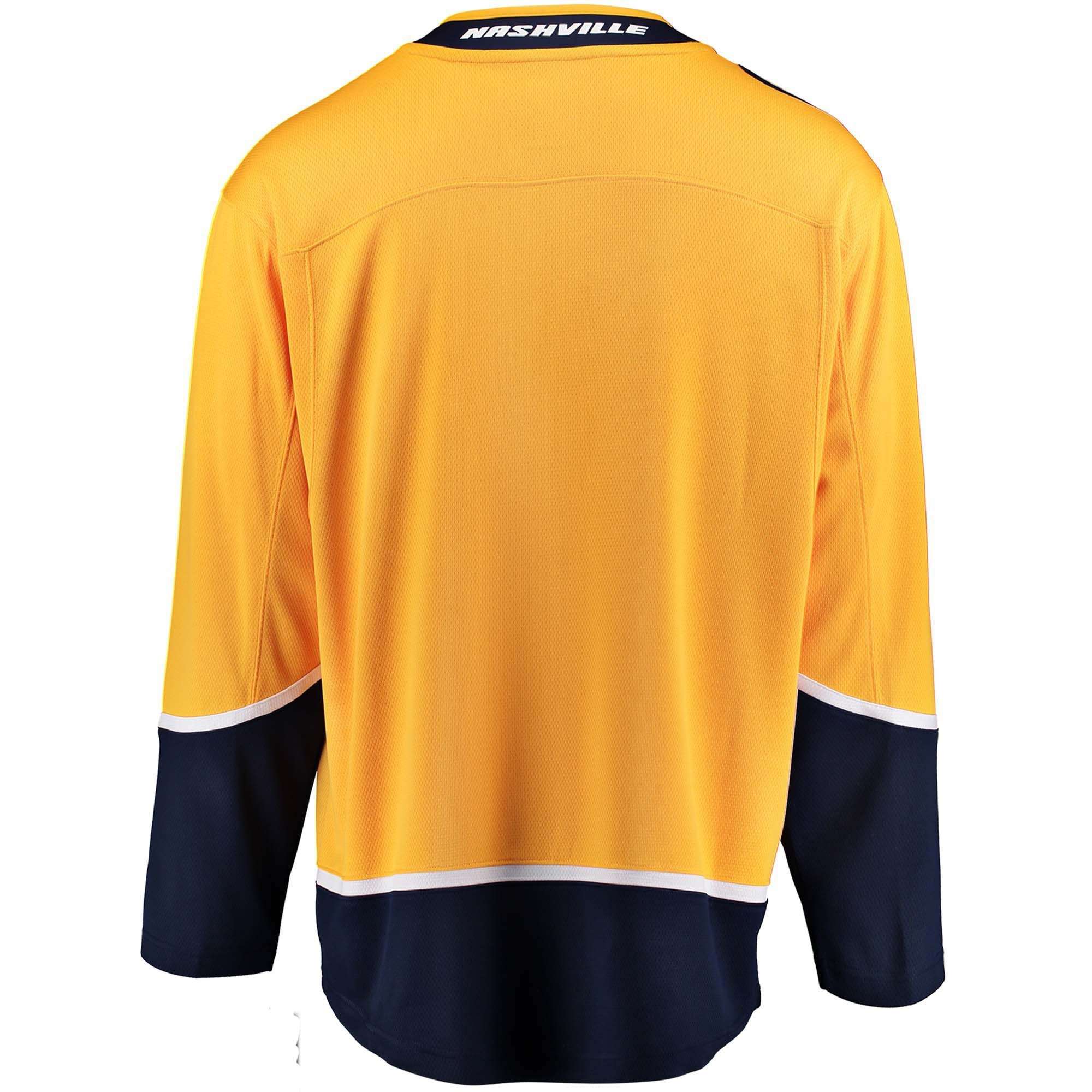 NHL Branded Jerseys Nashville Predators NHL Breakaway Replica Jersey - Gold