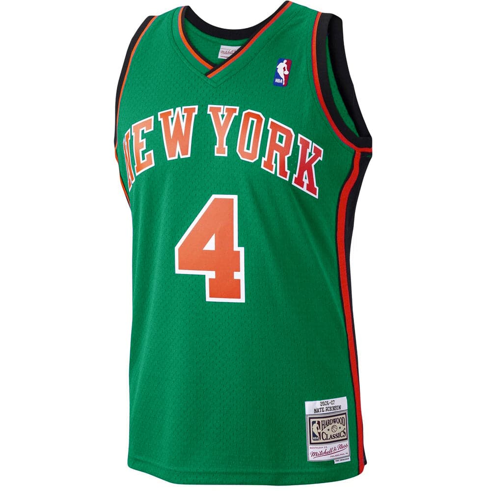 Mitchell And Ness Jerseys Nate Robinson New York Knicks Mitchell & Ness NBA 08-09 Swingman Jersey - Green