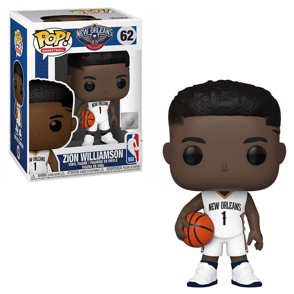 Zion Williamson New Orleans Pelicans Funko NBA 62 Pop Figure - White