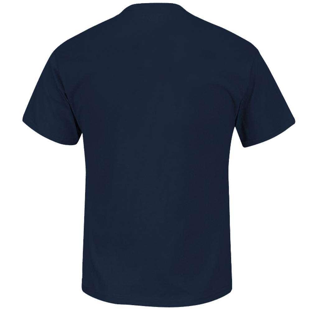 Majestic Athletic T-Shirts New England Patriots Majestic NFL Critical Victory T-Shirt - Navy