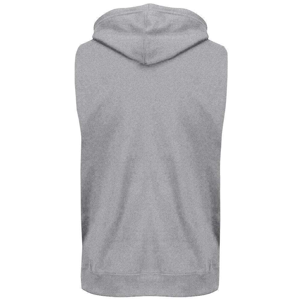 Majestic Athletic Jumpers New England Patriots Majestic NFL Team Flex Sleeveless Hoodie Jumper - Grey