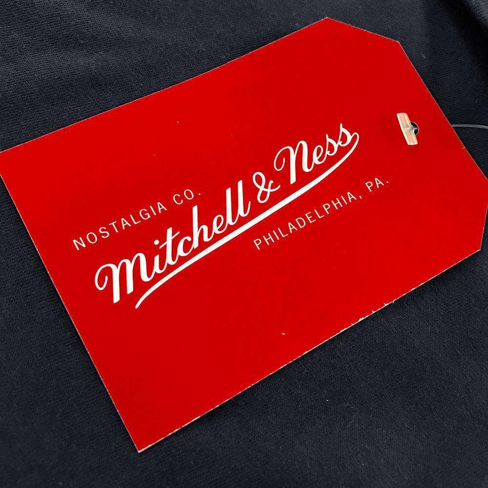 Mitchell And Ness Long Sleeve Tees New England Patriots Mitchell & Ness NFL Triple Double Long Sleeve T-Shirt - Navy