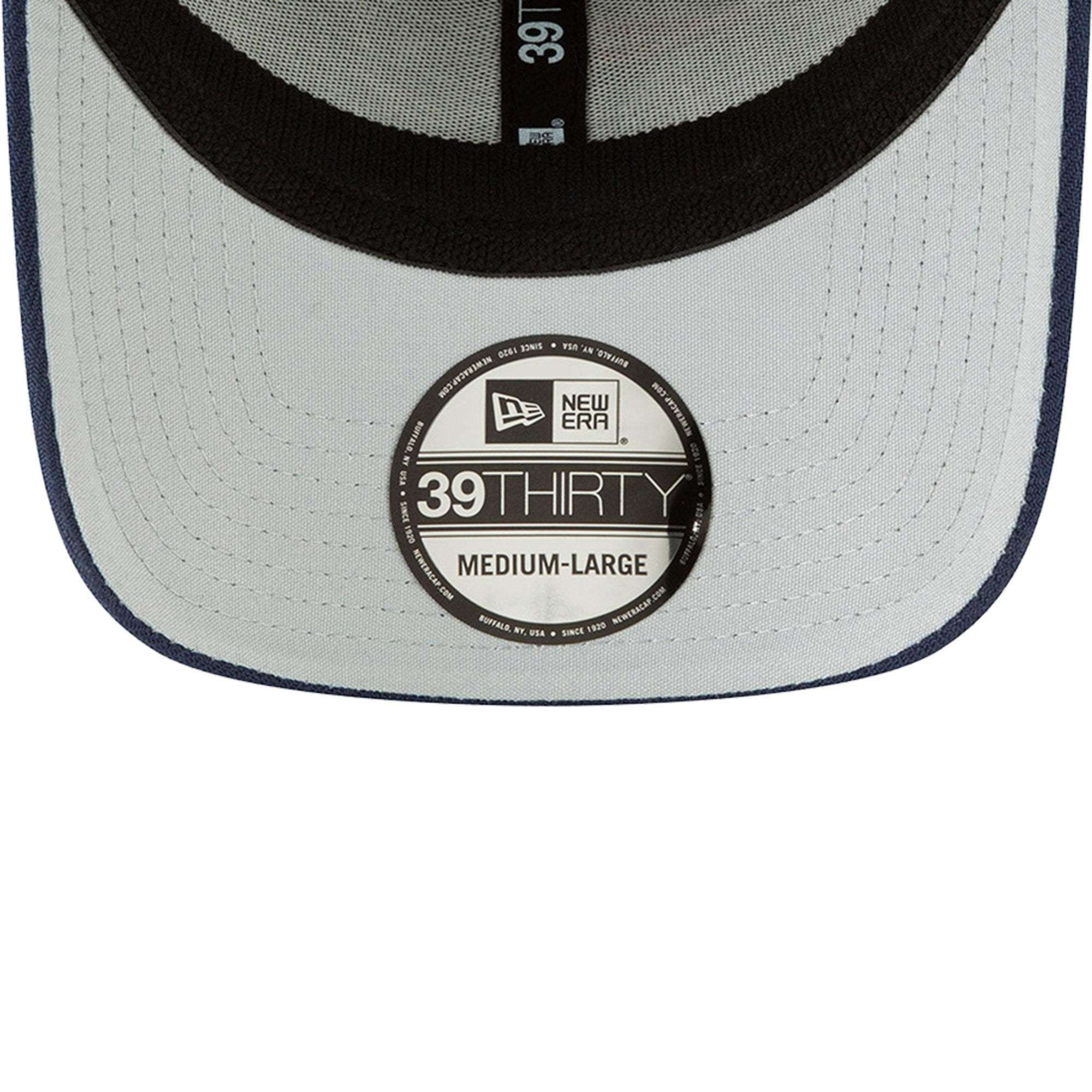 New Era Caps New England Patriots New Era 2019 NFL Draft 39THIRTY Stretch-Fit Hat - Navy