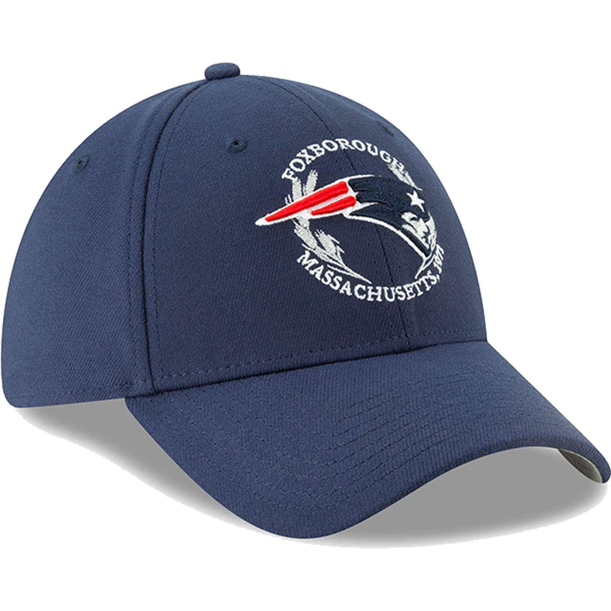 New Era Caps New England Patriots New Era 2019 NFL Draft 39THIRTY Stretch-Fit Hat - Navy