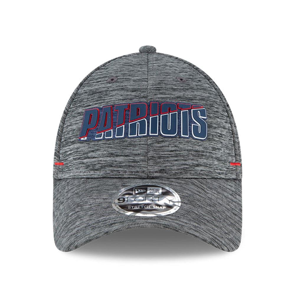 New Era Caps New England Patriots New Era NFL 2020 Summer Sideline 9FORTY Snapback Curve Hat - Heather