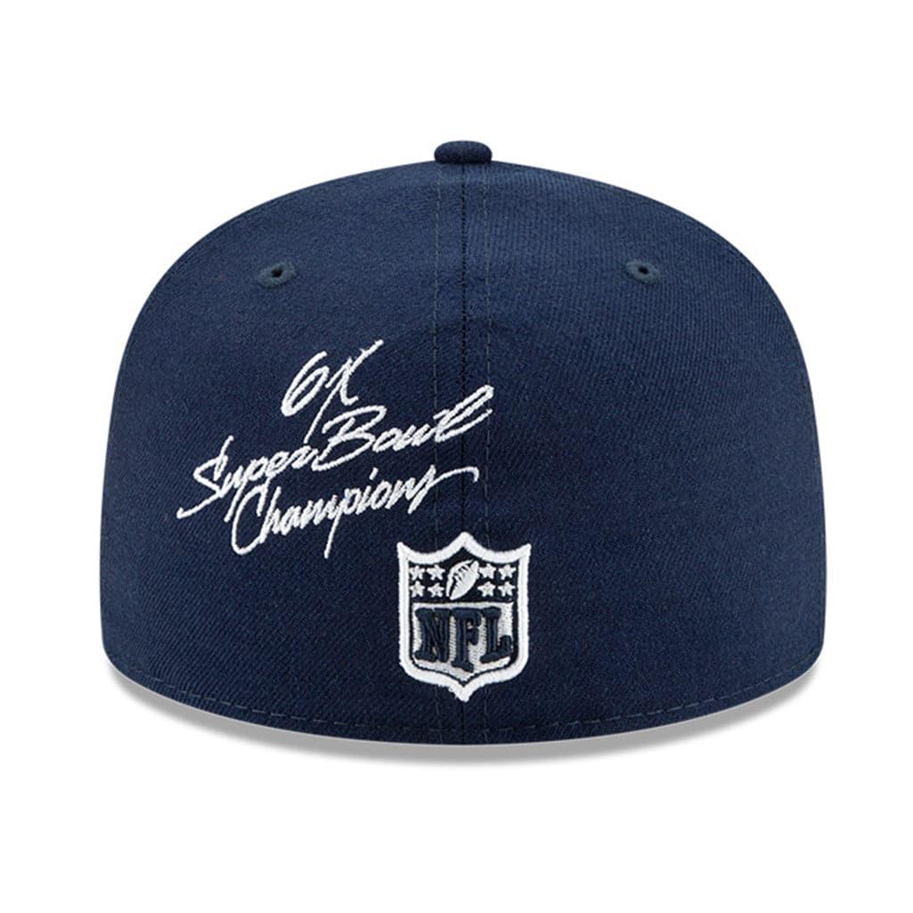 New Era Caps New England Patriots New Era NFL Champions Patch 59FIFTY Fitted Hat - Navy