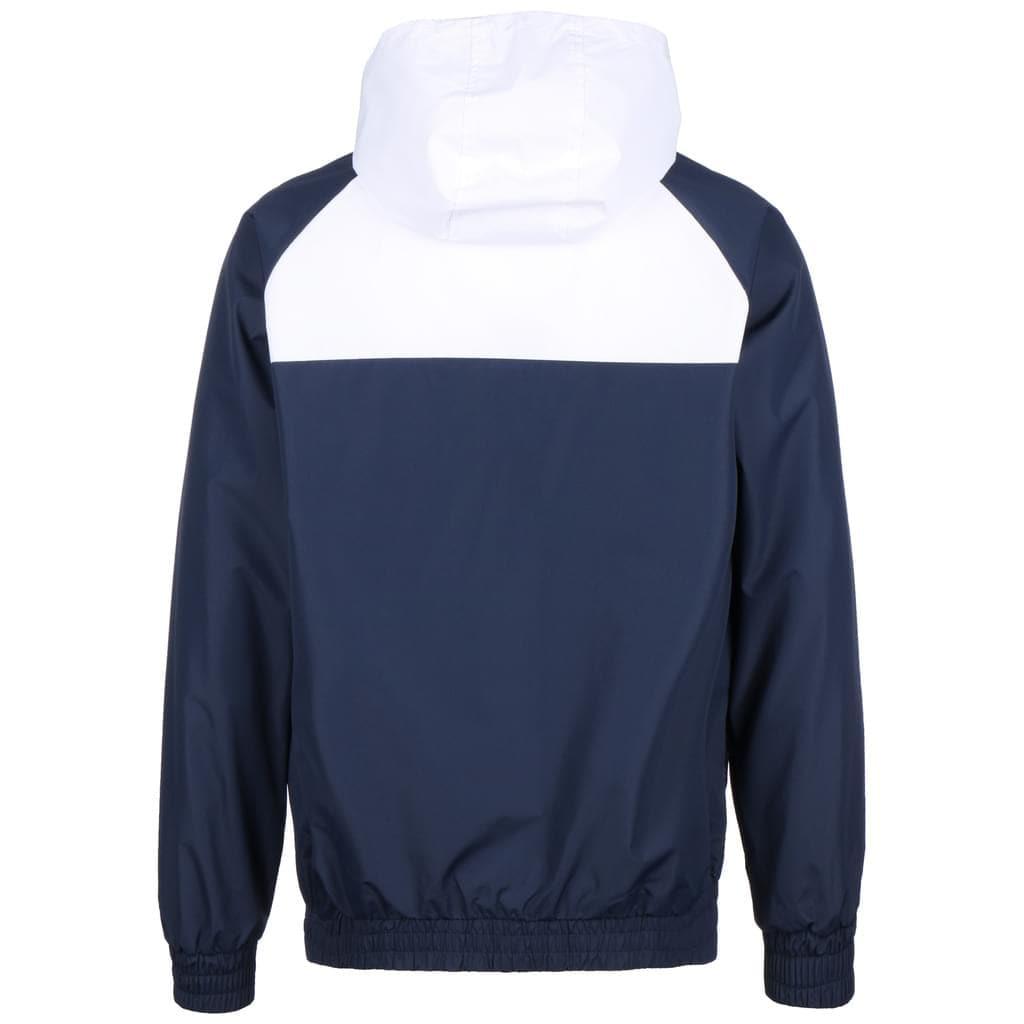 New Era Jackets New England Patriots New Era NFL Colour Block Hooded Windbreaker Jacket - Navy