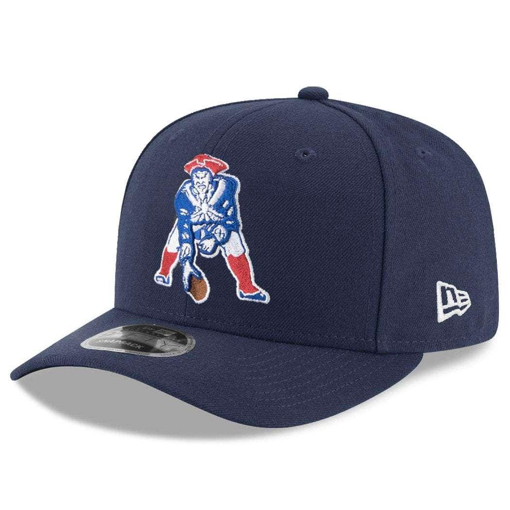 New Era Caps New England Patriots New Era NFL Nickle & Dime Pre-Curved 9FIFTY Snapback Hat - Navy
