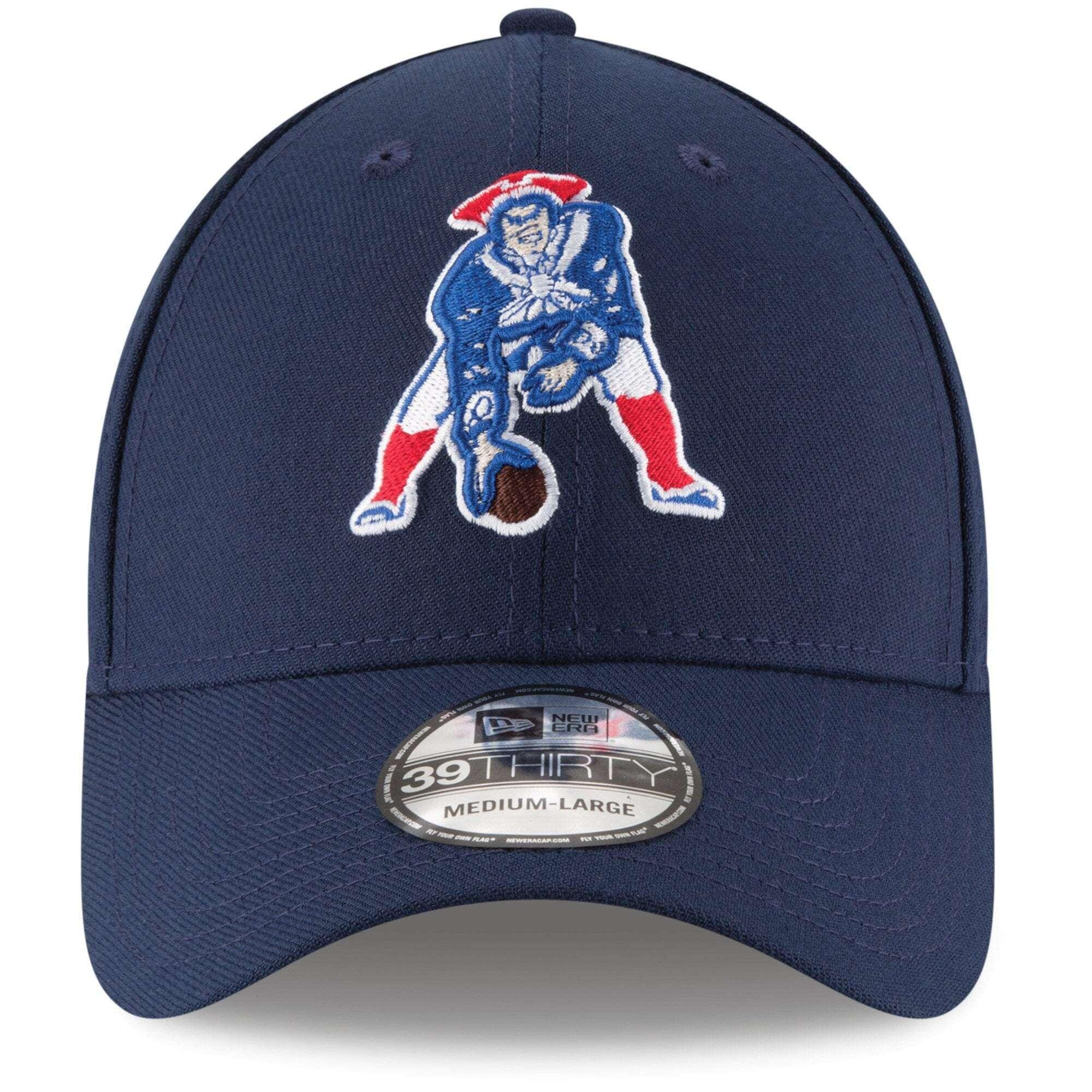 New Era Caps New England Patriots New Era NFL Team Alternate 39THIRTY Curve Hat - Navy