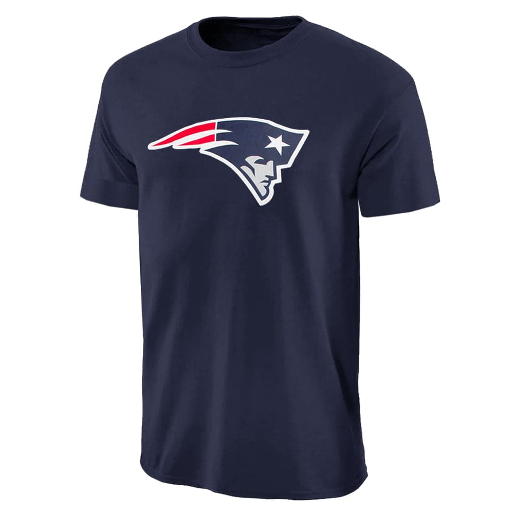 NFL Team Apparel T-Shirts New England Patriots NFL Team Apparel Prism Logo T-Shirt - Navy