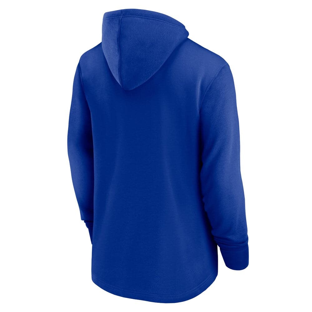 Nike Jumpers New England Patriots Nike NFL Historic Logo Fleece Hoodie Jumper - Blue