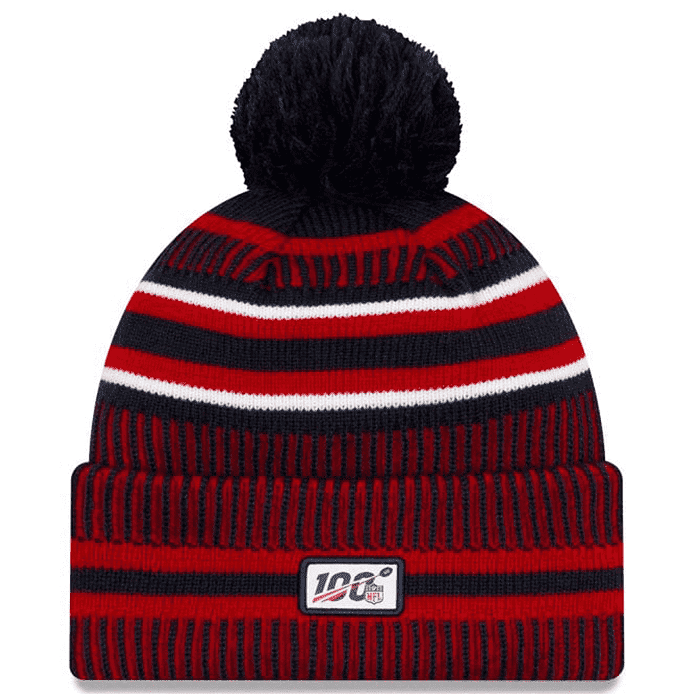 Houston Texans New Era NFL 2019 Sideline Home Knit Beanie - Navy