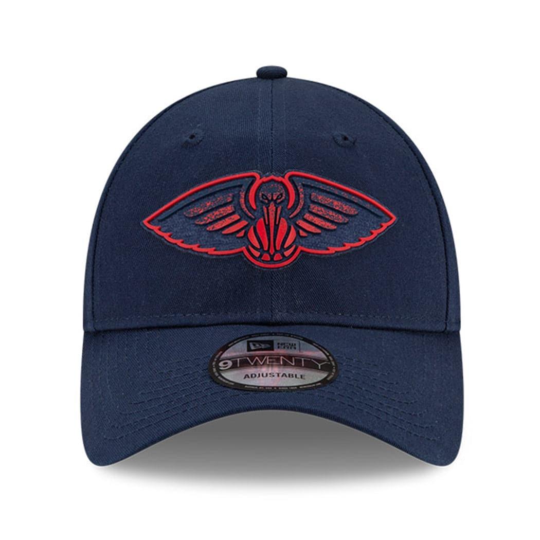 New Era Caps New Orleans Pelicans New Era NBA 2021 Back Half 9TWENTY Curved Hat - Navy