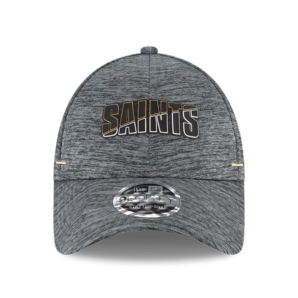 New Era Caps New Orleans Saints New Era NFL 2020 Summer Sideline 9FORTY Snapback Curve Hat - Heather