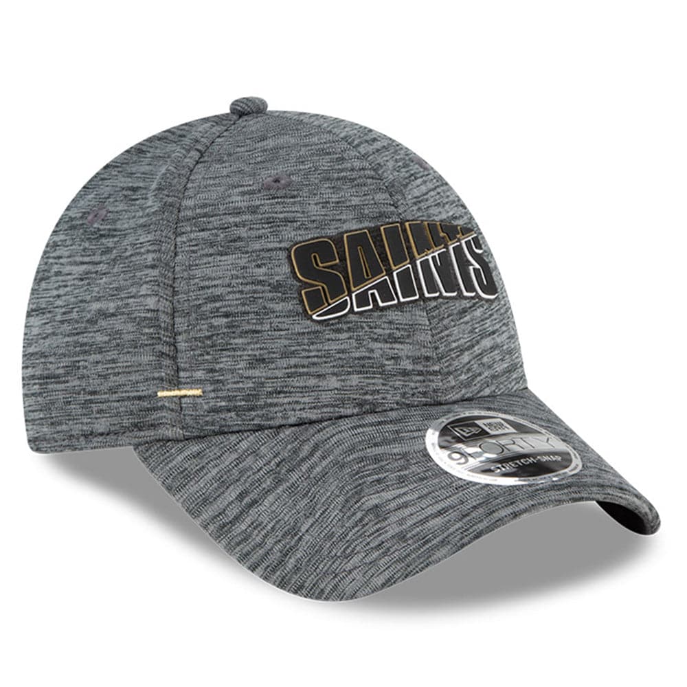 New Era Caps New Orleans Saints New Era NFL 2020 Summer Sideline 9FORTY Snapback Curve Hat - Heather