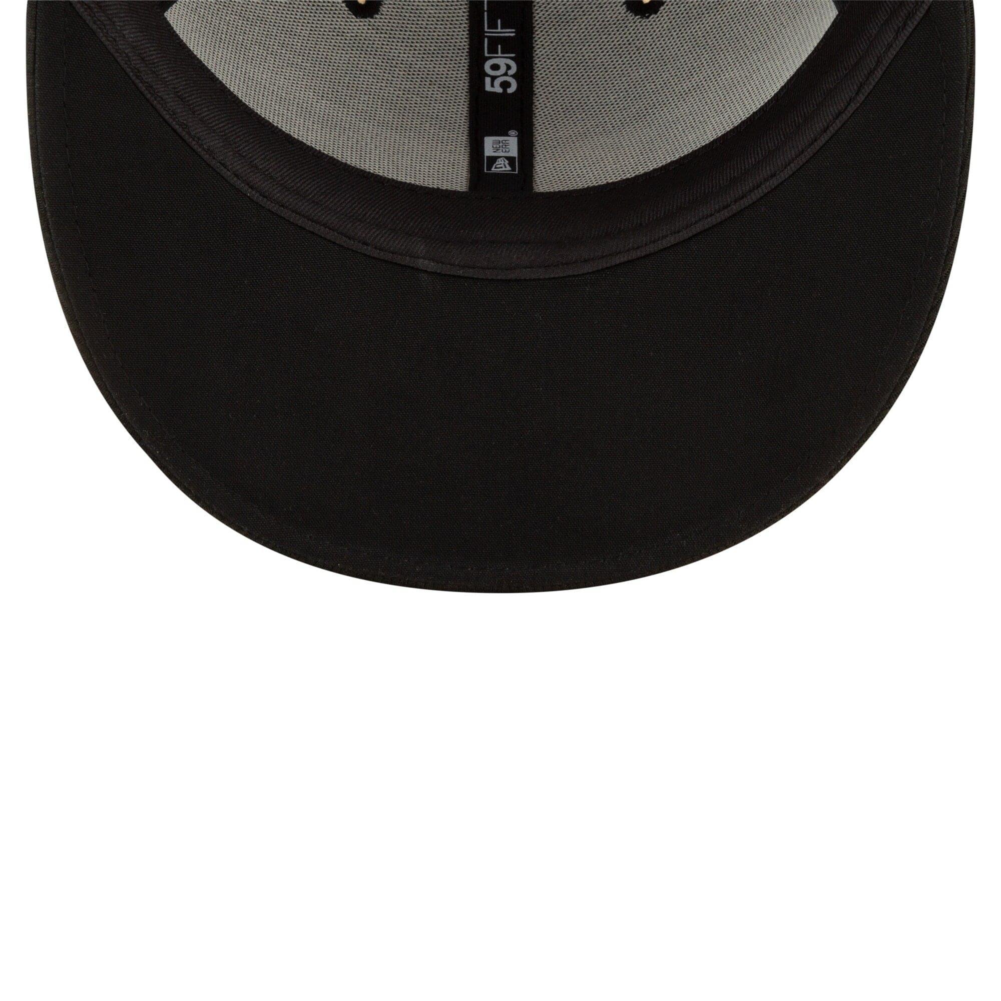 New Era Caps New Orleans Saints New Era NFL 2021 Sideline Home 59FIFTY Fitted Hat - Black