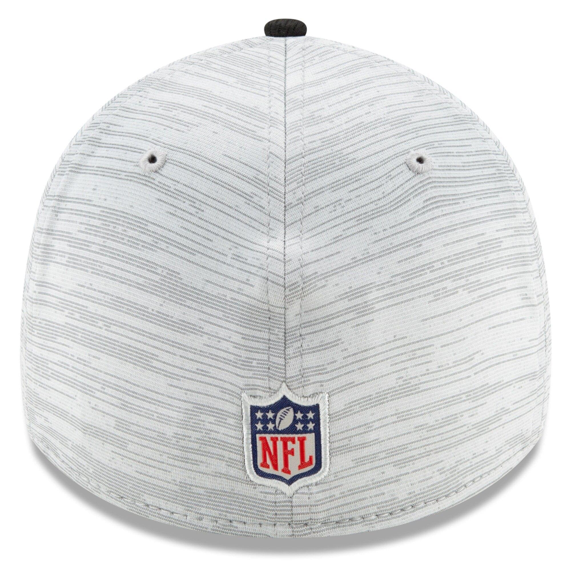 New Era Caps New Orleans Saints New Era NFL 2021 Training Camp 39THIRTY Flex Fit Curve Hat - Grey