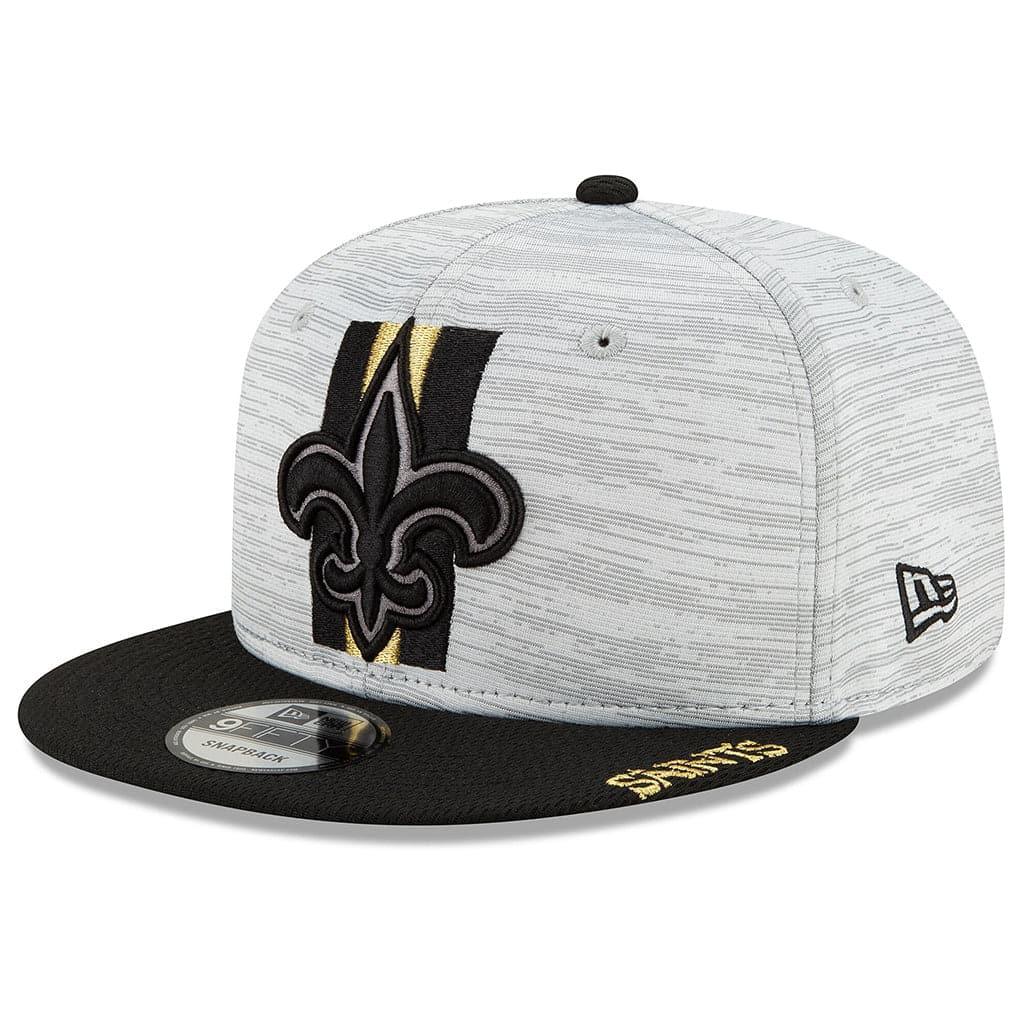 New Era Caps New Orleans Saints New Era NFL 2021 Training Camp 9FIFTY Snapback Hat - Grey