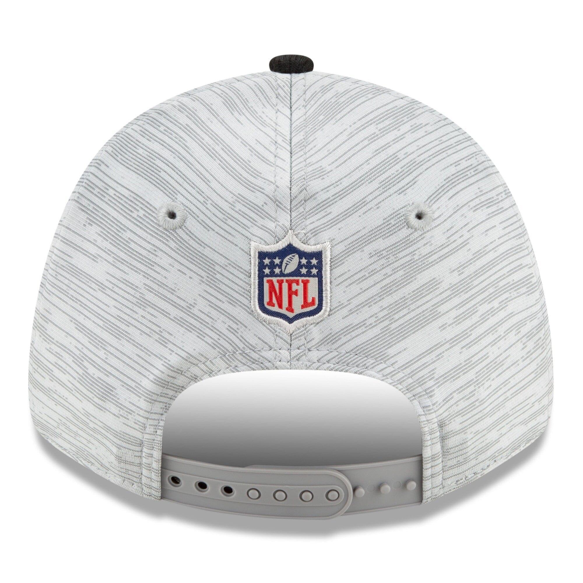 New Era Caps New Orleans Saints New Era NFL 2021 Training Camp 9FORTY Curve Stretch Snapback Hat - Grey