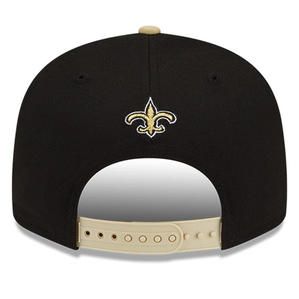 New Era Caps New Orleans Saints New Era NFL 2022 Draft On-Stage 9FIFTY Snapback Hat - Black