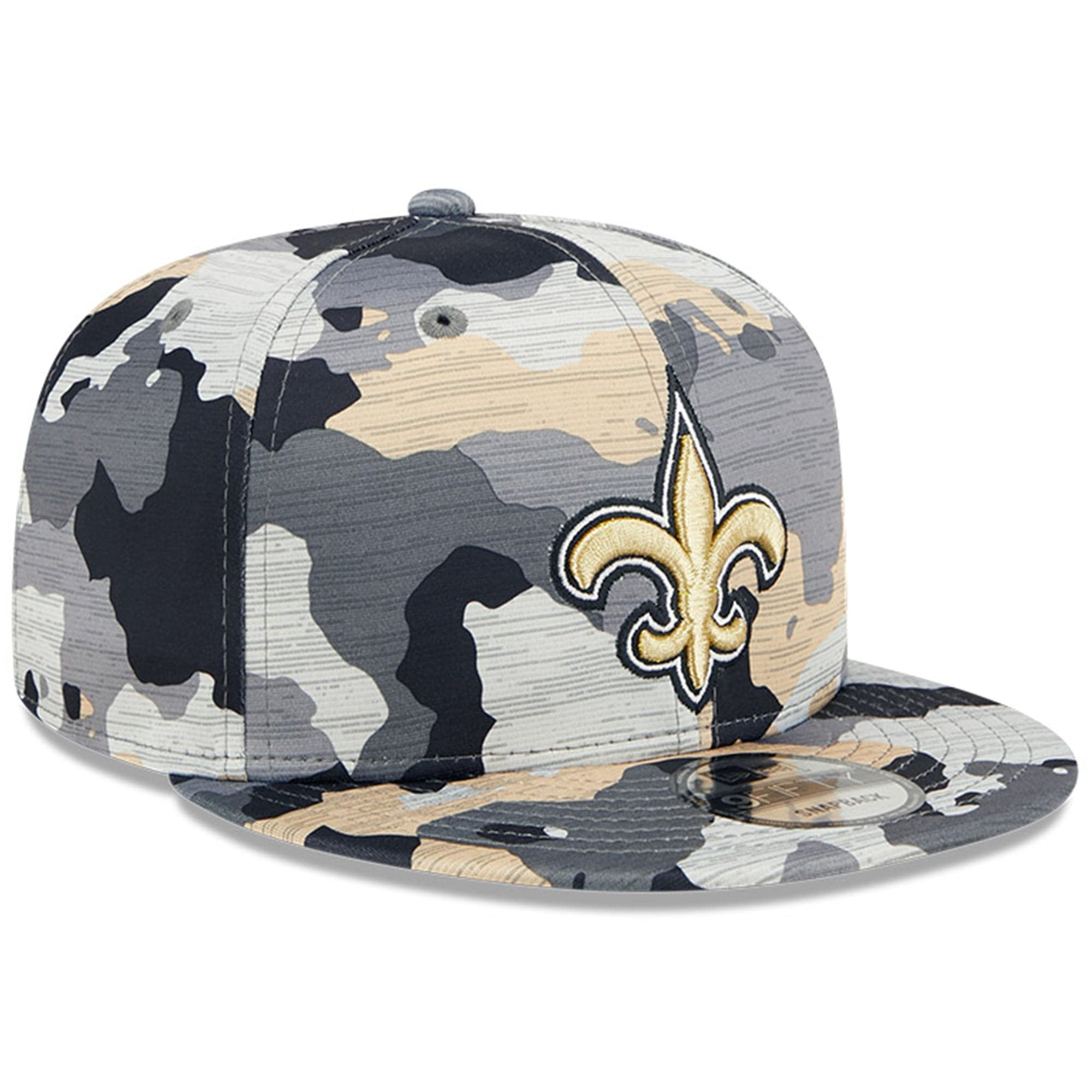 New Era Caps New Orleans Saints New Era NFL 22 Training Camp 9FIFTY Snapback Hat - Camo