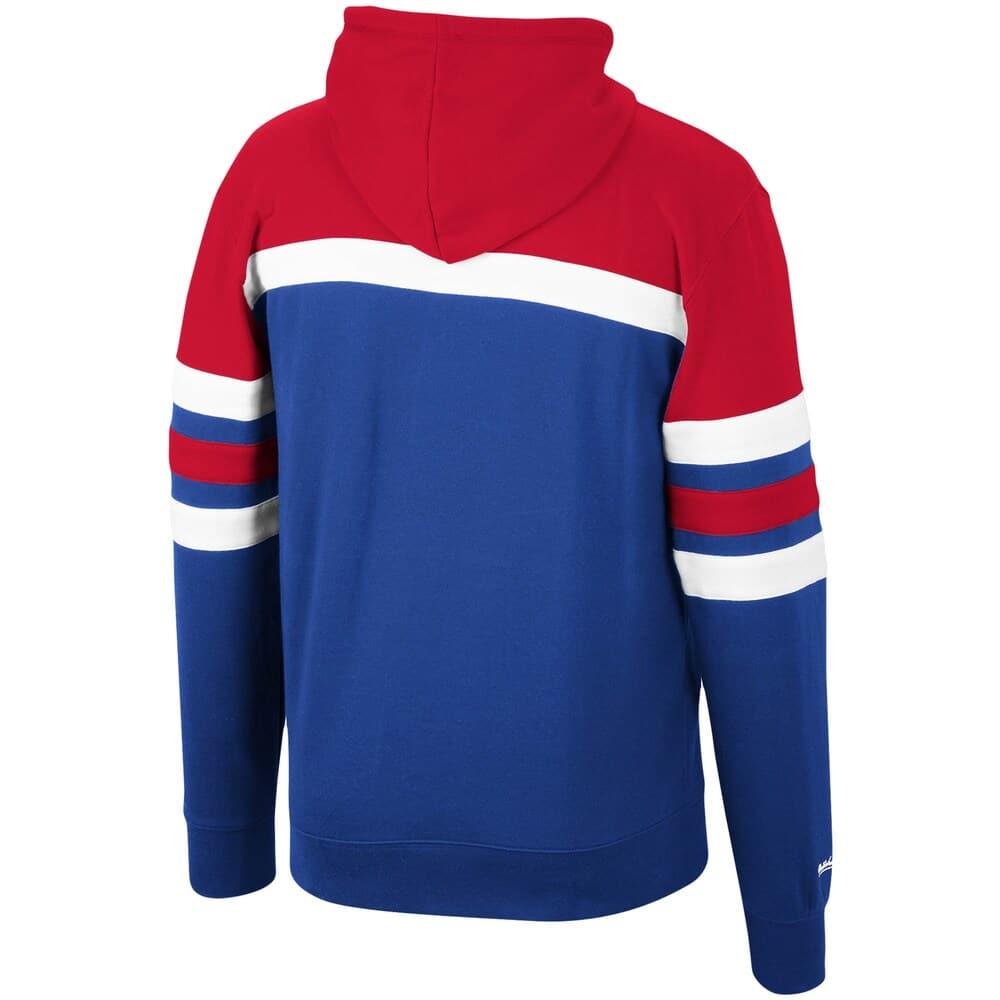 Mitchell And Ness Jumpers New York Giants Mitchell & Ness NFL Head Coach Hoodie Jumper - Blue