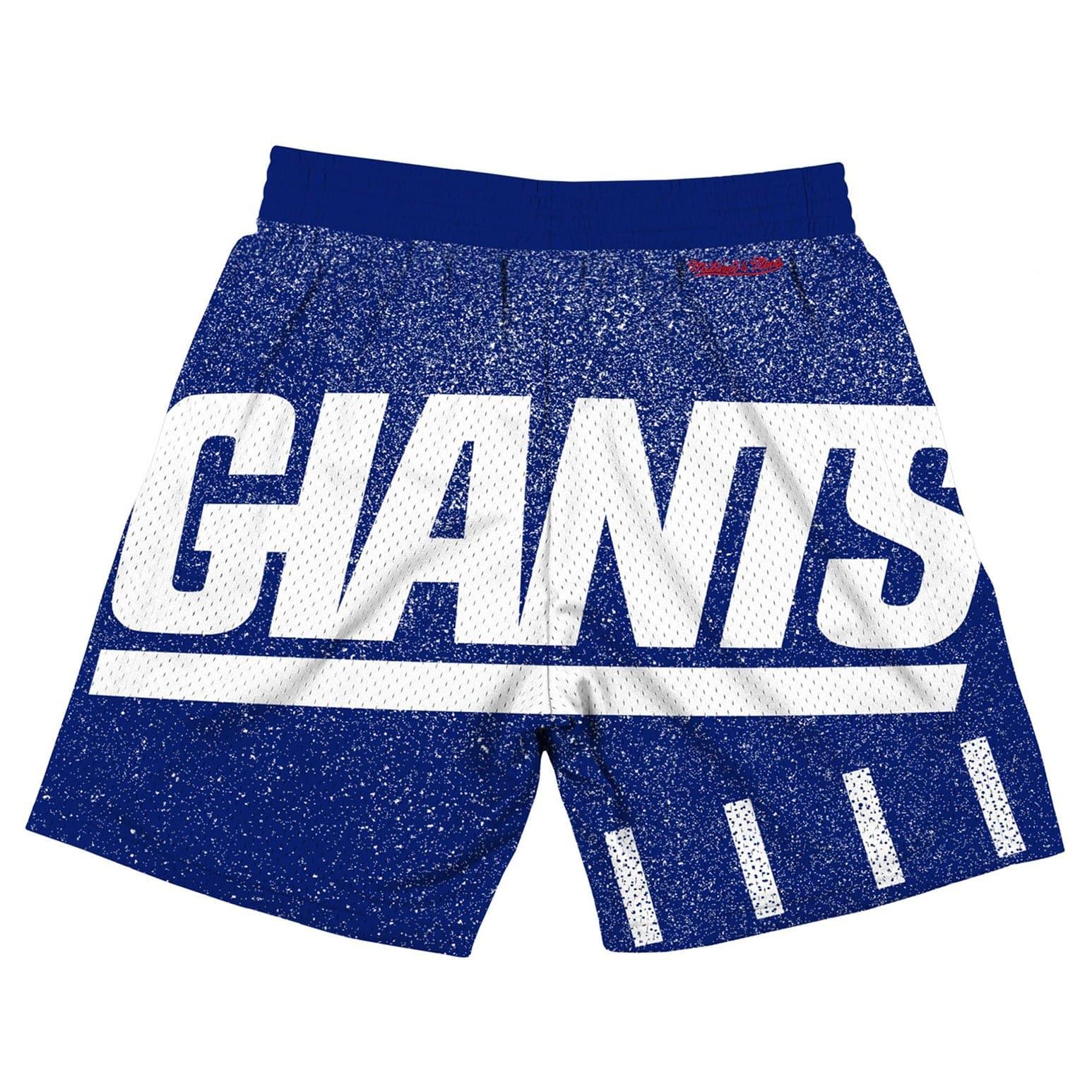 Mitchell And Ness Shorts New York Giants Mitchell & Ness NFL Jumbotron Subliminated Shorts