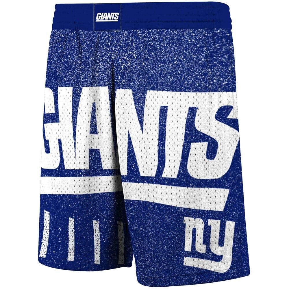 Mitchell And Ness Shorts New York Giants Mitchell & Ness NFL Jumbotron Subliminated Shorts