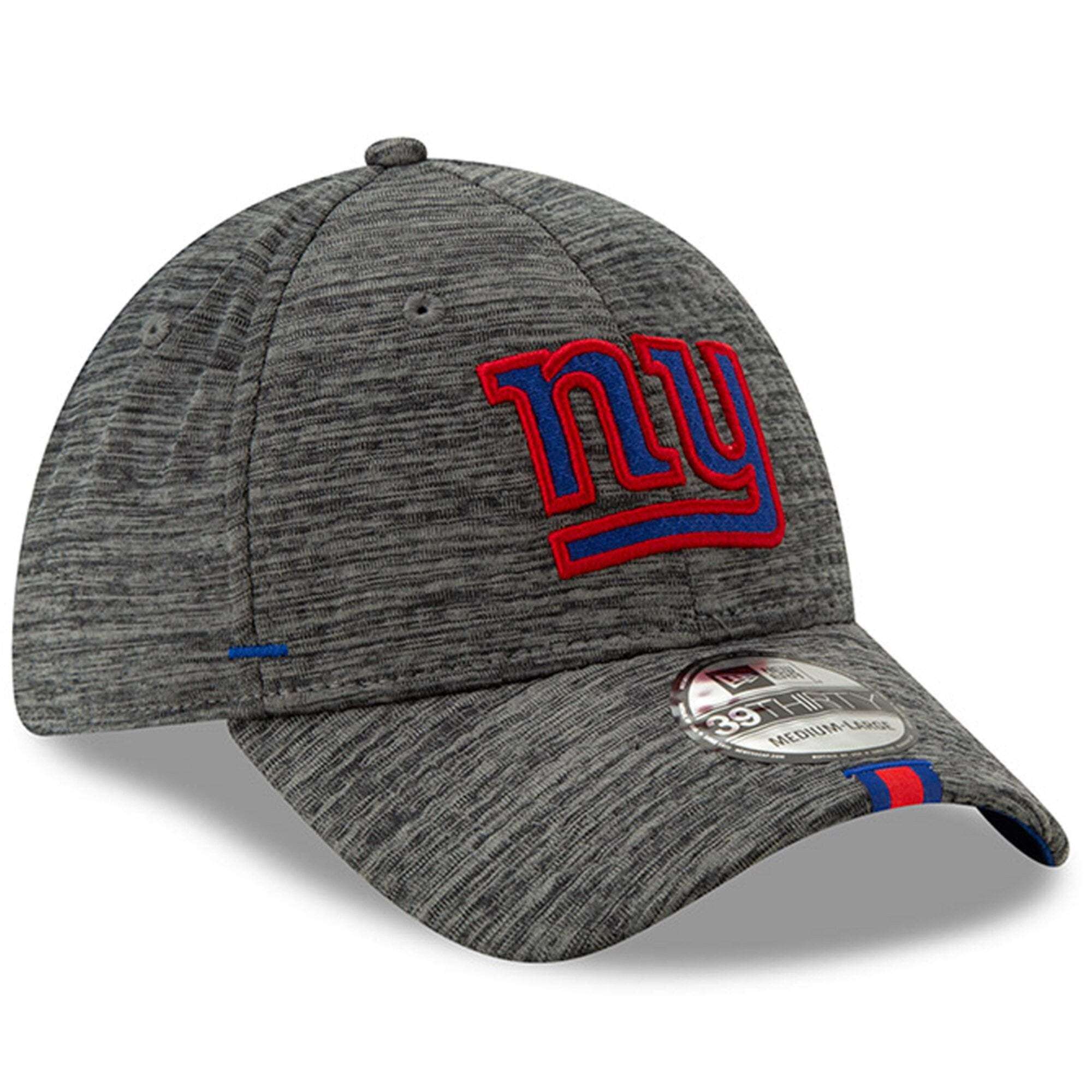 New Era Caps New York Giants New Era 2019 NFL Training Camp 39THIRTY Stretch-Fit Hat - Graphite