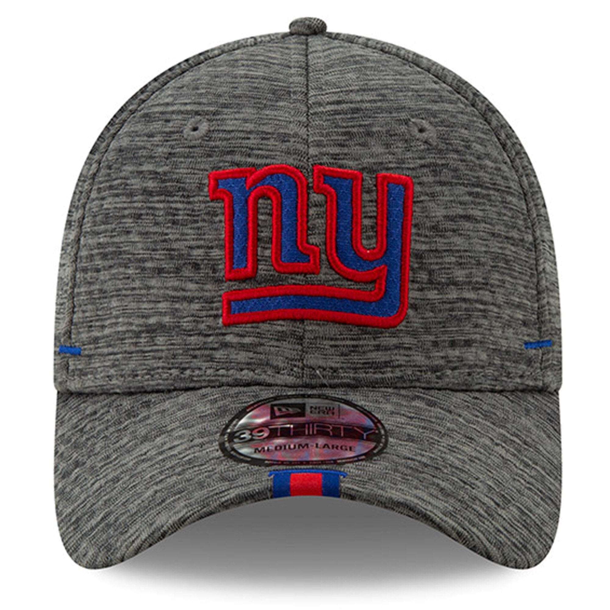 New Era Caps New York Giants New Era 2019 NFL Training Camp 39THIRTY Stretch-Fit Hat - Graphite