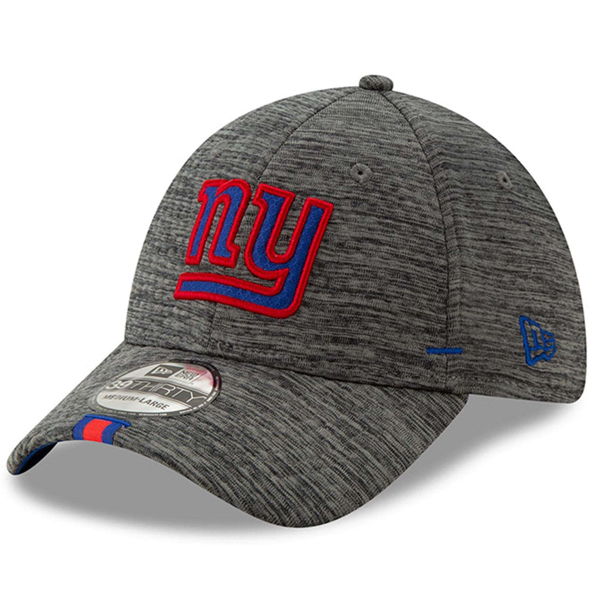 New Era Caps New York Giants New Era 2019 NFL Training Camp 39THIRTY Stretch-Fit Hat - Graphite