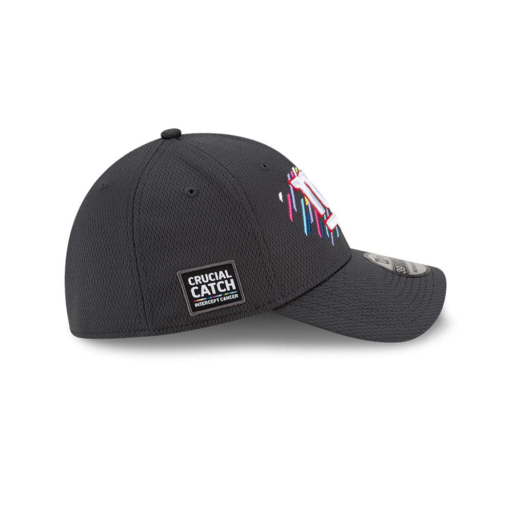 New Era Caps New York Giants New Era NFL 2021 Crucial Catch 39THIRTY Flex Fit Hat - Steel