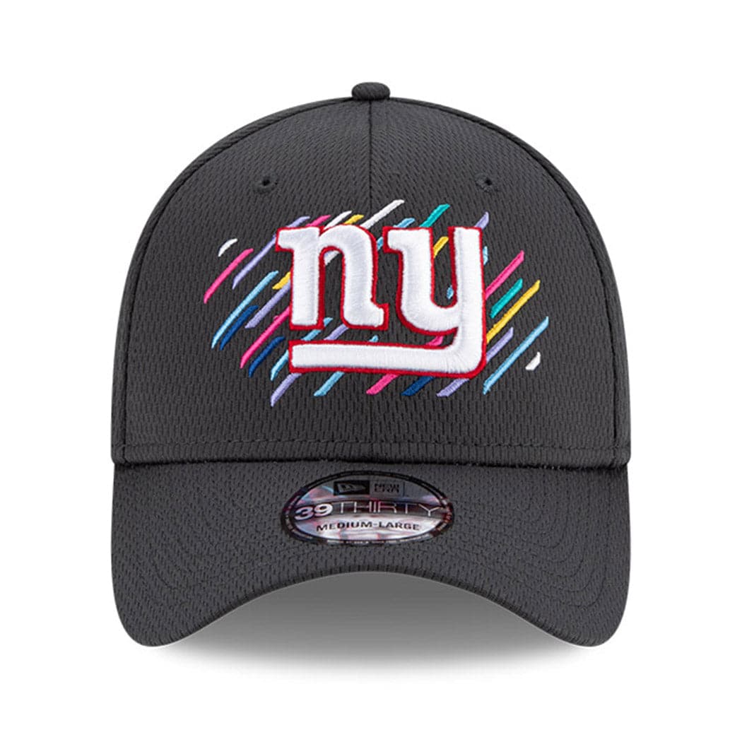 New Era Caps New York Giants New Era NFL 2021 Crucial Catch 39THIRTY Flex Fit Hat - Steel