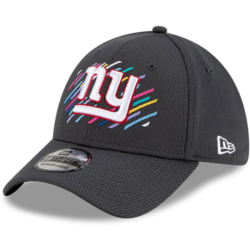 New Era Caps New York Giants New Era NFL 2021 Crucial Catch 39THIRTY Flex Fit Hat - Steel