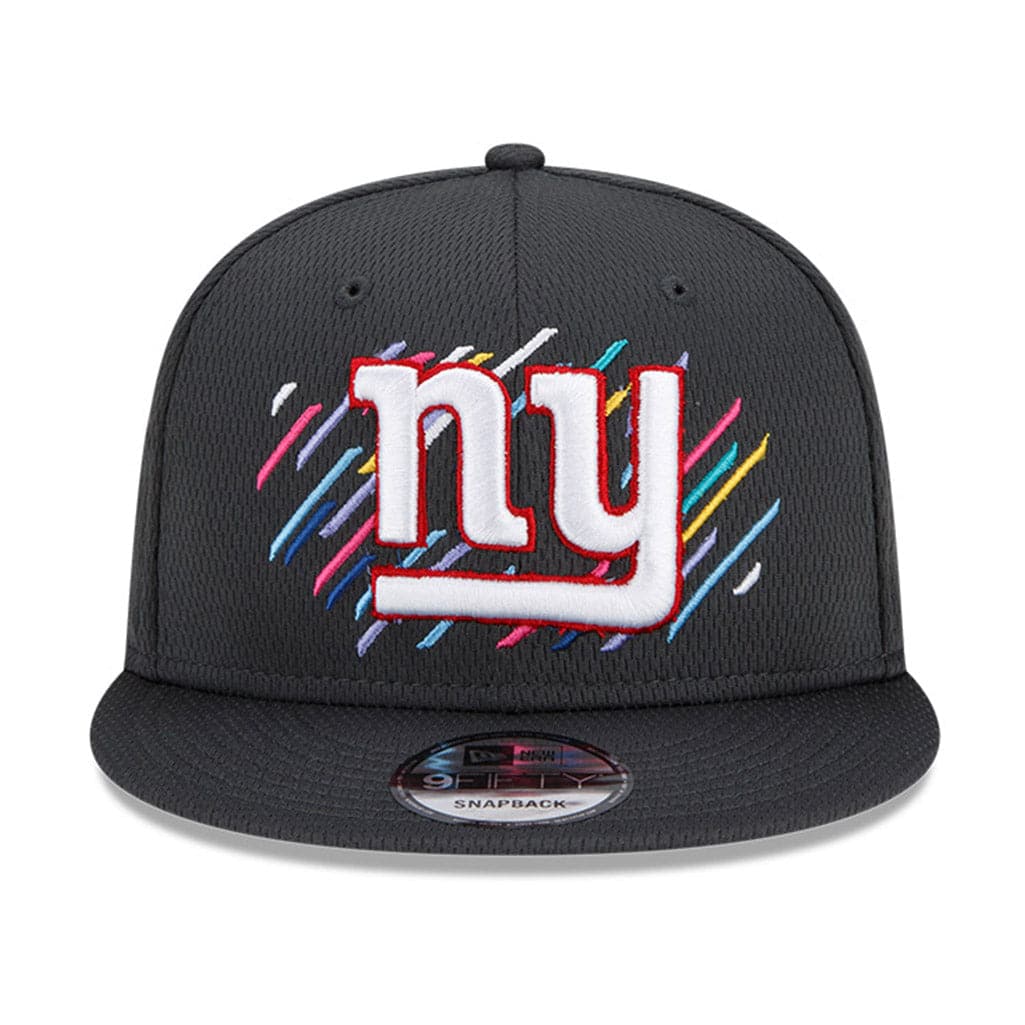 New Era Caps New York Giants New Era NFL 2021 Crucial Catch 9FIFTY Snapback Hat - Steel