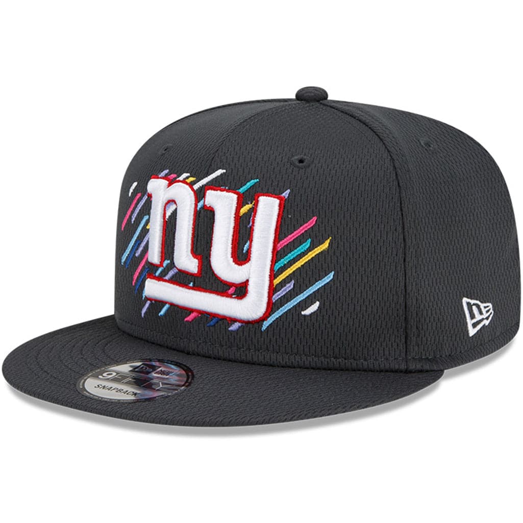 New Era Caps New York Giants New Era NFL 2021 Crucial Catch 9FIFTY Snapback Hat - Steel